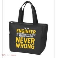 I'm An Engineer To Save Time Tote Bag thumb 3
