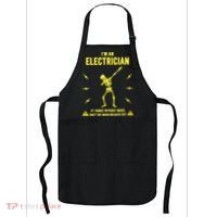 Im An Electrician If I Dance Without Music Funny Skeleton Gift Apron thumb 0