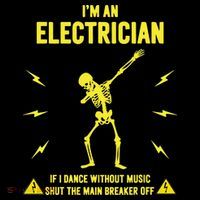 Im An Electrician If I Dance Without Music Funny Skeleton Gift Coffee Mug thumb 5