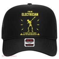 Im An Electrician If I Dance Without Music Funny Skeleton Gift Hat thumb 0