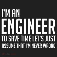 Im An Engineer Lets Just Assume Im Never Wrong Gift Women's Sweatshirt thumb 2