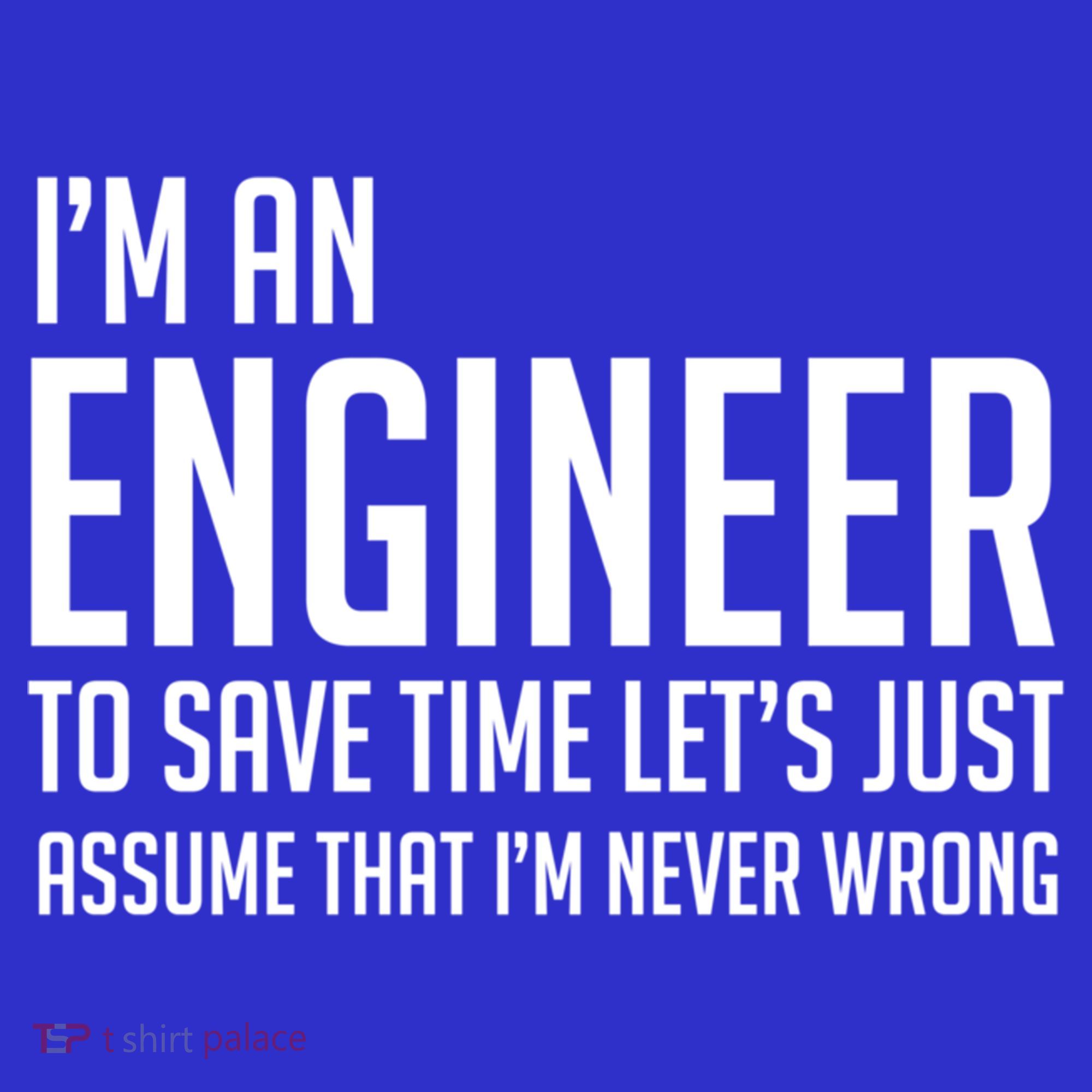 Im An Engineer Lets Just Assume Im Never Wrong Gift Visor