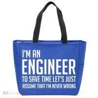 Im An Engineer Lets Just Assume Im Never Wrong Gift Tote Bag thumb 0