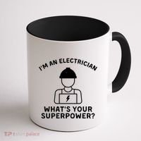 Im An Electrician Whats Your Superpower Coffee Mug thumb 1