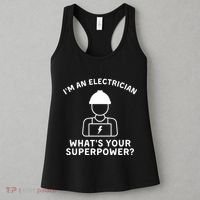 Im An Electrician Whats Your Superpower Women's Tank Top thumb 3