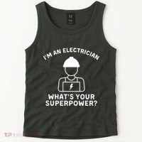 Im An Electrician Whats Your Superpower Tank Top thumb 2