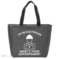 Im An Electrician Whats Your Superpower Tote Bag thumb 0