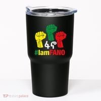 I Am Fano Fist Tumbler thumb 0