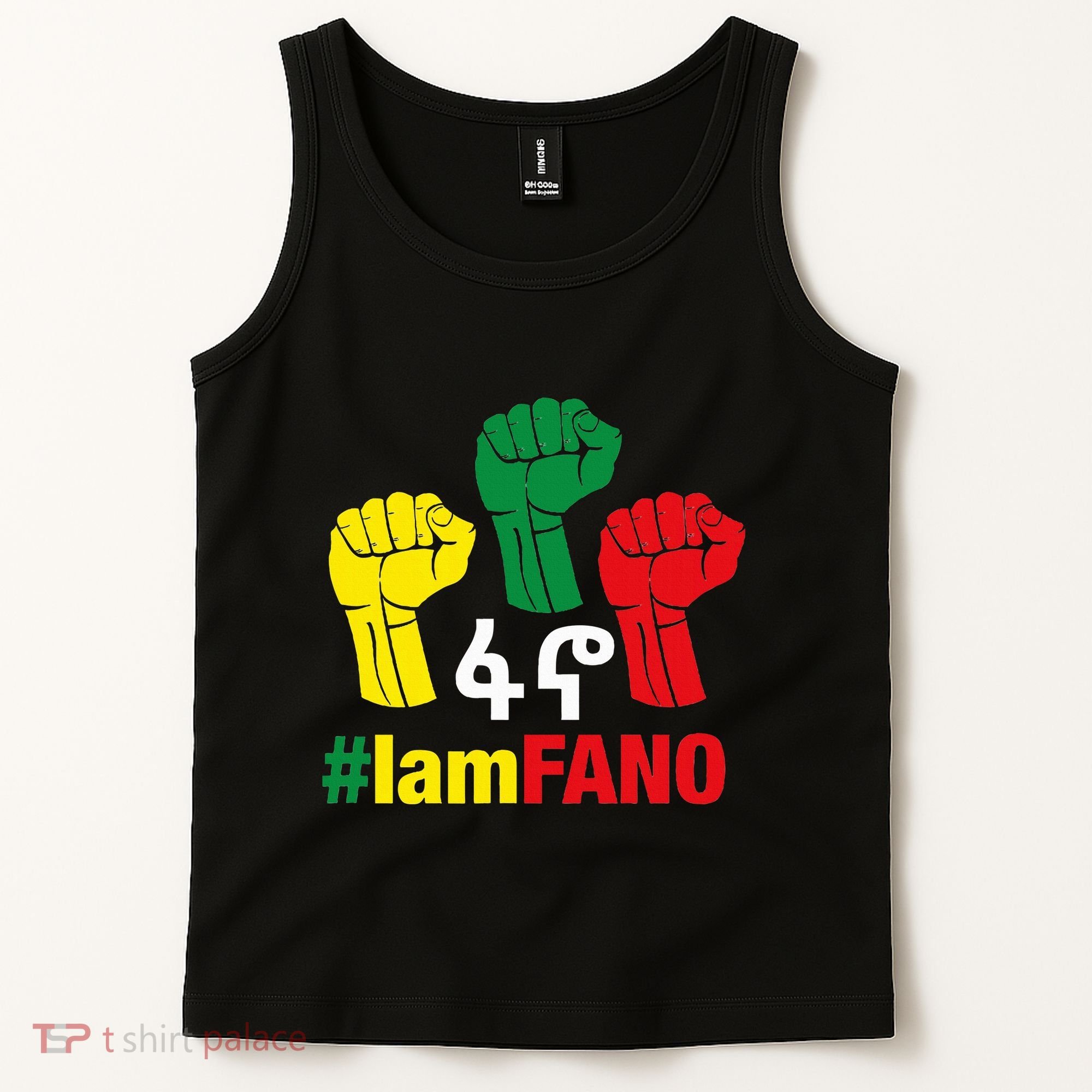 I Am Fano Fist Tank Top