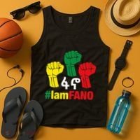I Am Fano Fist Tank Top thumb 4