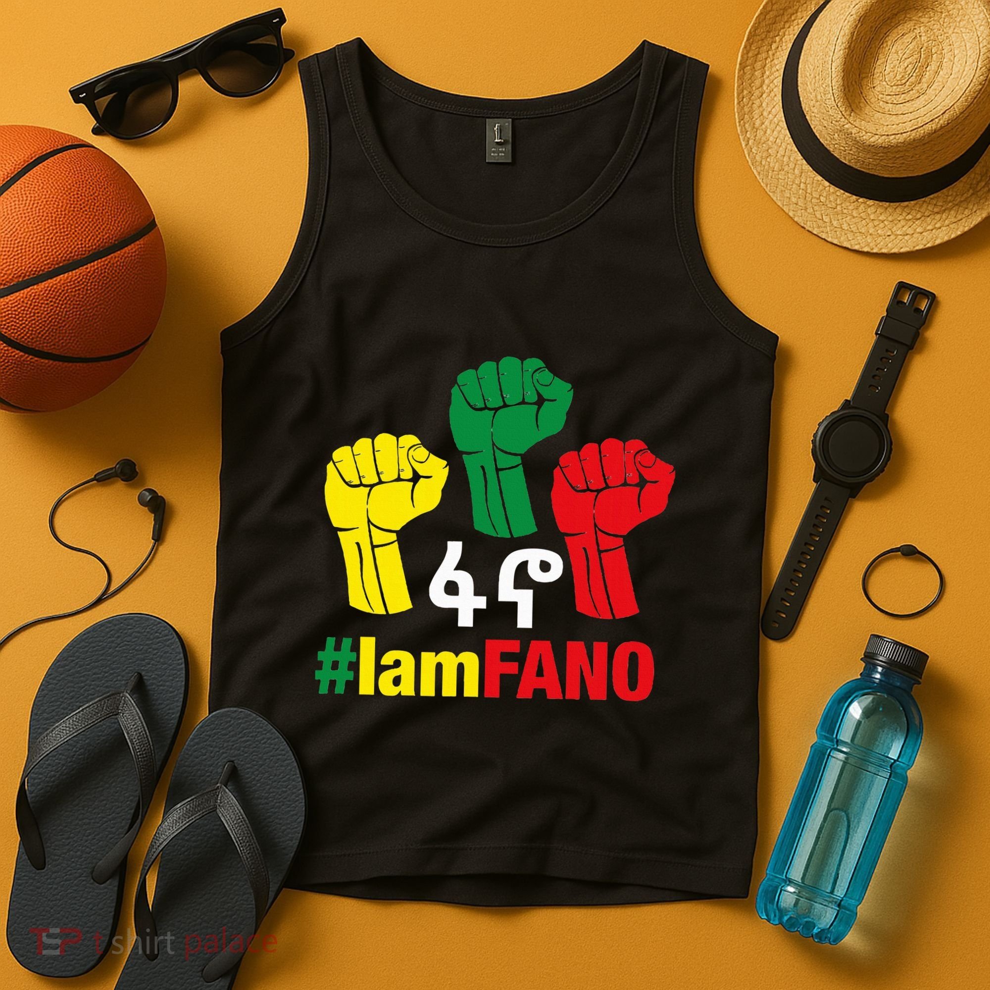 I Am Fano Fist Tank Top