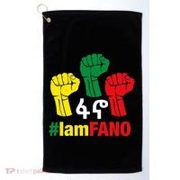 I Am Fano Fist Golf Towel thumb 0