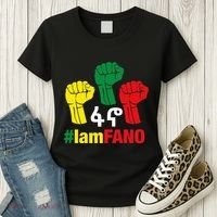 I Am Fano Fist Women's T-Shirt thumb 3
