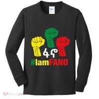 I Am Fano Fist Kids Long Sleeve Shirt thumb 0