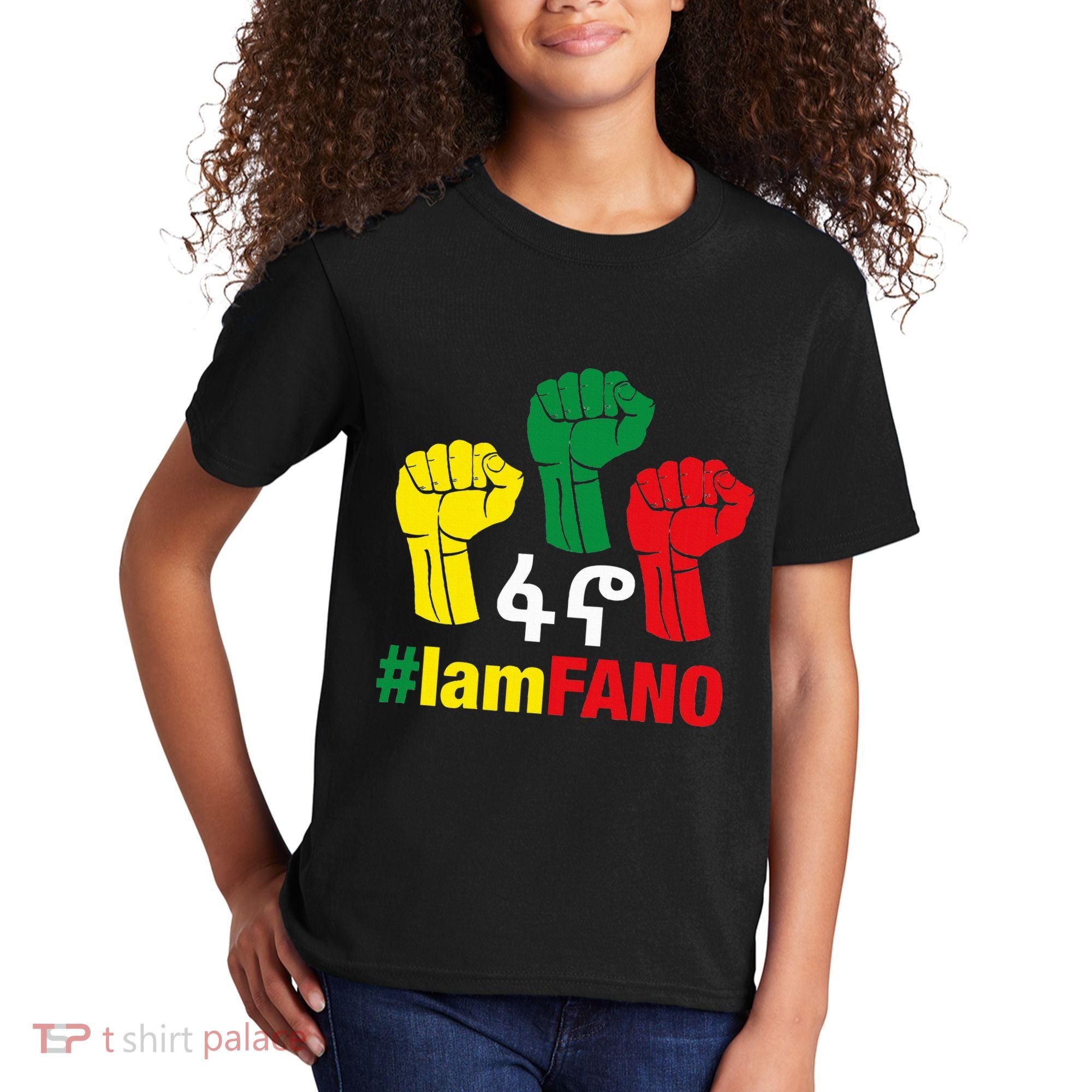 I Am Fano Fist Kids T-Shirt