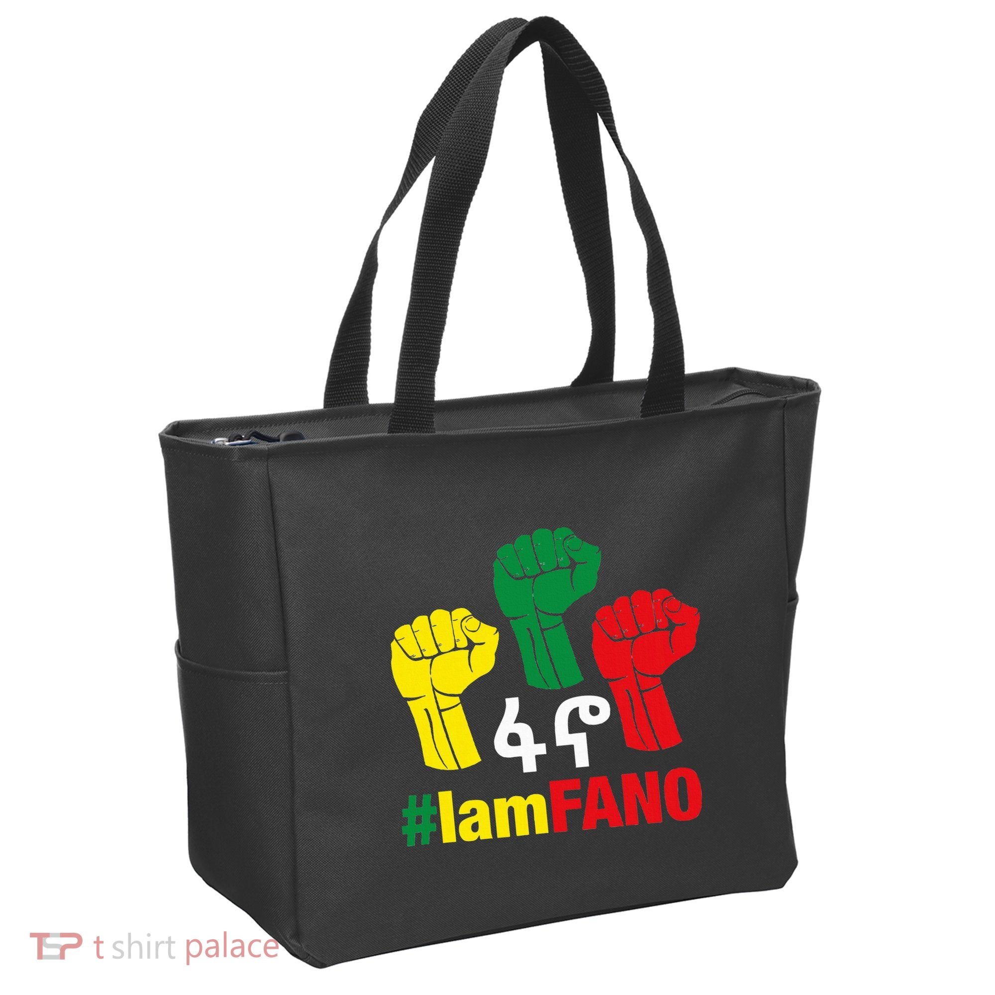 I Am Fano Fist Tote Bag