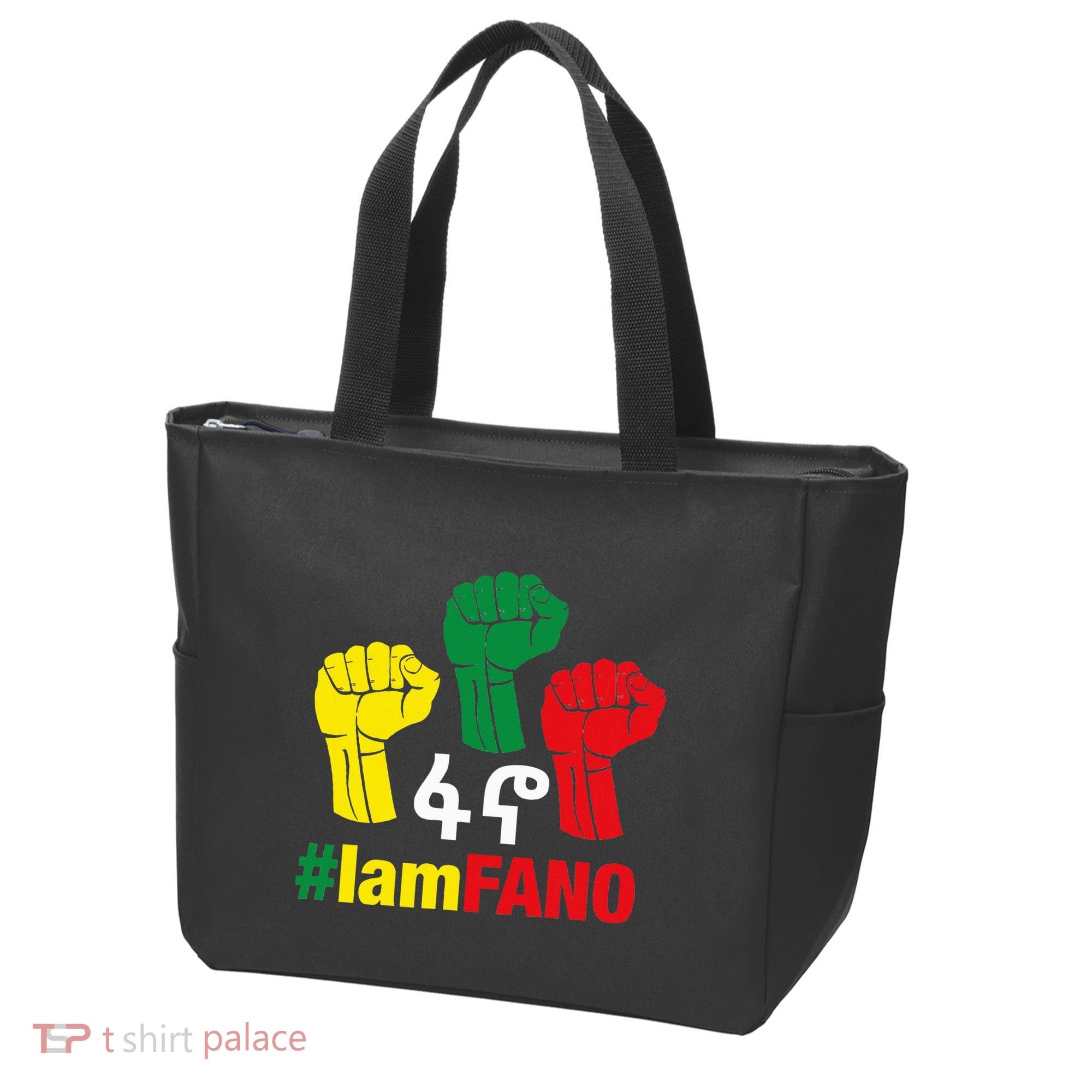 I Am Fano Fist Tote Bag