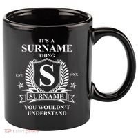 Its A Family Thing Custom Family Reunion Personalized 11oz C Handle Ceramic Mug thumb 0