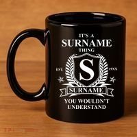 Its A Family Thing Custom Family Reunion Personalized 11oz C Handle Ceramic Mug thumb 4