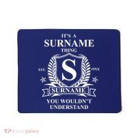 Its A Family Thing Custom Family Reunion Personalized Mousepad thumb 0