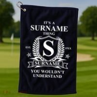 Its A Family Thing Custom Family Reunion Personalized Golf Towel thumb 1