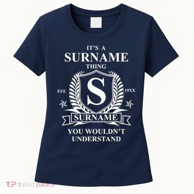 Its A Family Thing Custom Family Reunion Personalized Women's T-Shirt