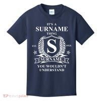 Its A Family Thing Custom Family Reunion Personalized Kids T-Shirt thumb 0