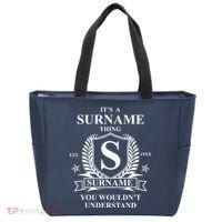 Its A Family Thing Custom Family Reunion Personalized Tote Bag thumb 0