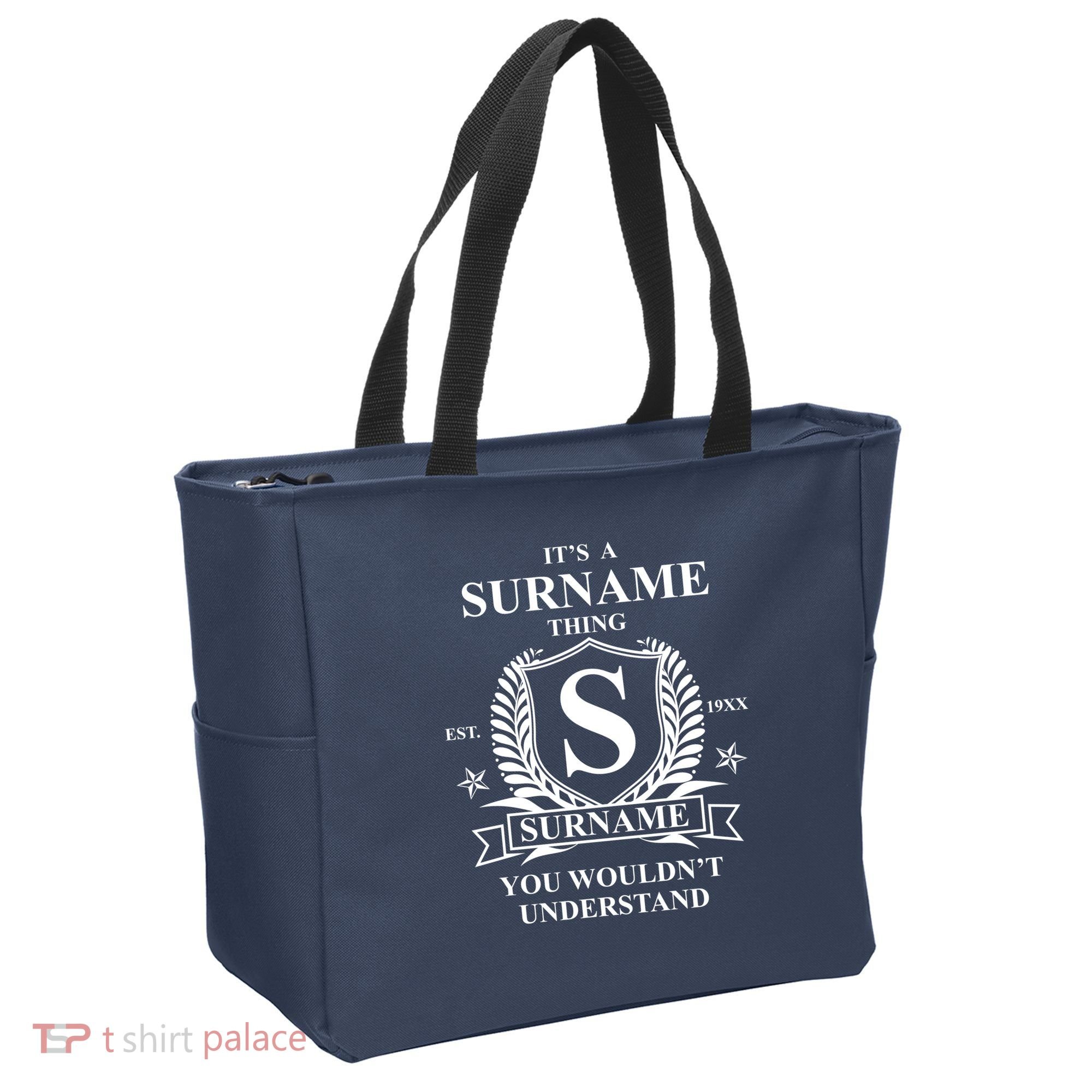 Its A Family Thing Custom Family Reunion Personalized Tote Bag