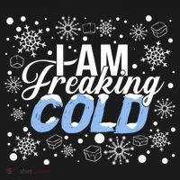 I Am Freaking Winter Cold Christmas Hate Outside Home Snow Great Gift Pajama Set thumb 2