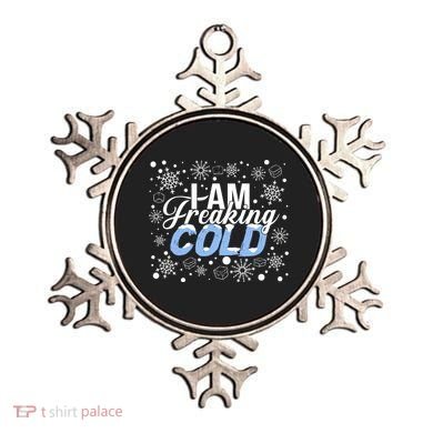 I Am Freaking Winter Cold Christmas Hate Outside Home Snow Great Gift Ornament