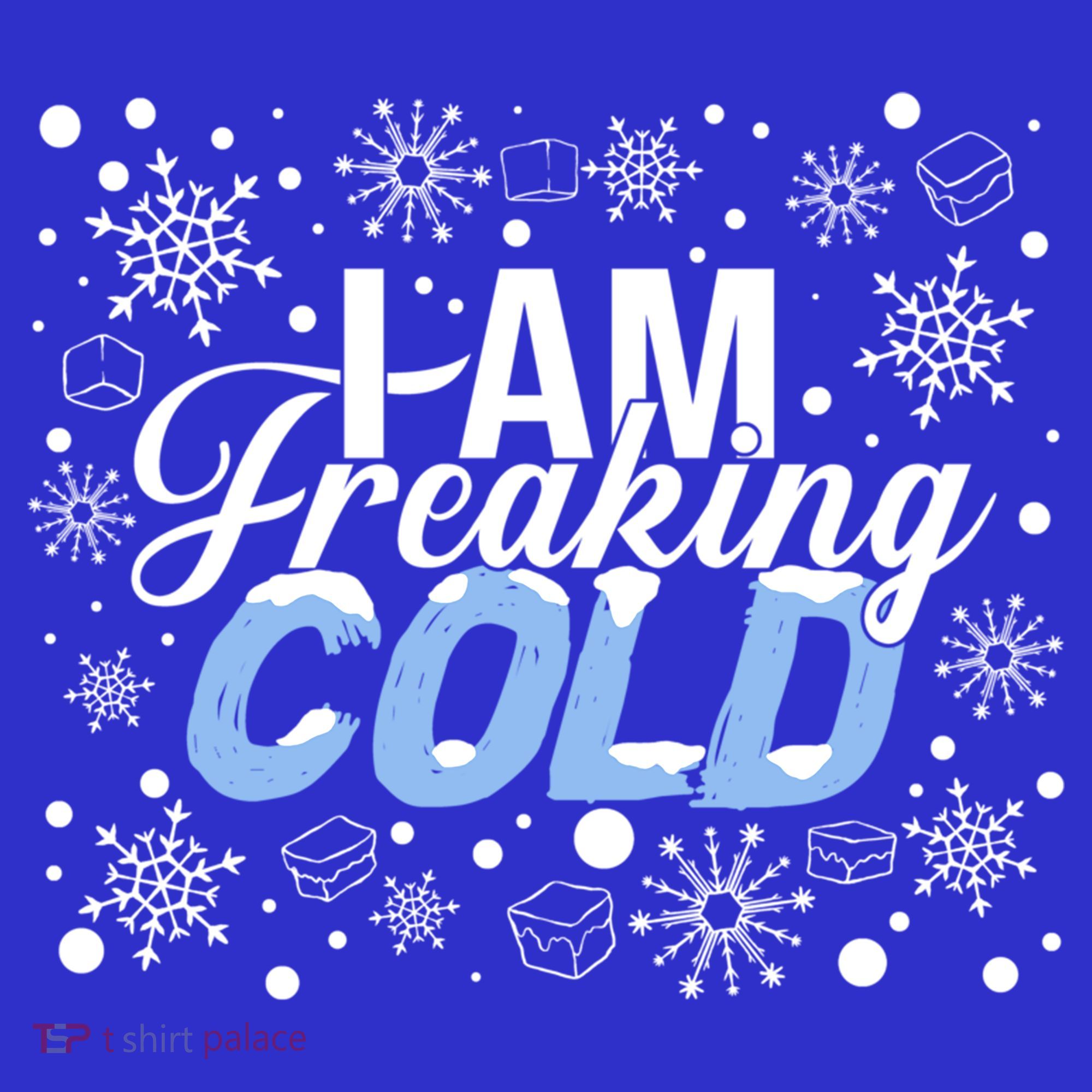 I Am Freaking Winter Cold Christmas Hate Outside Home Snow Great Gift Sweatshirt