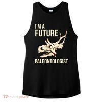 IM A Future Paleontologist Dinosaur Fossil Enthusiast Ladies PosiCharge Tri-Blend Wicking Tank thumb 0