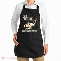 IM A Future Paleontologist Dinosaur Fossil Enthusiast Apron thumb 2