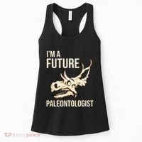 IM A Future Paleontologist Dinosaur Fossil Enthusiast Women's Tank Top thumb 0