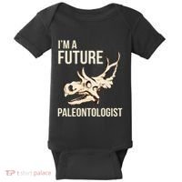 IM A Future Paleontologist Dinosaur Fossil Enthusiast Baby Bodysuit thumb 0