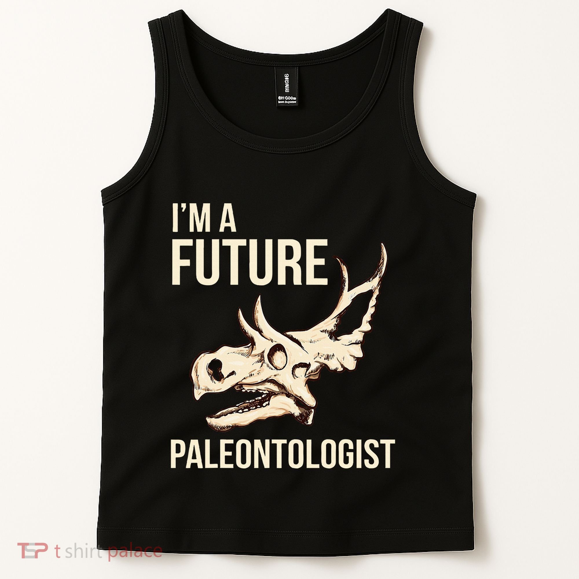 IM A Future Paleontologist Dinosaur Fossil Enthusiast Tank Top