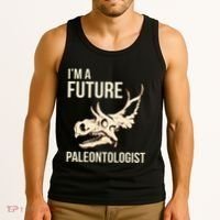 IM A Future Paleontologist Dinosaur Fossil Enthusiast Tank Top thumb 3