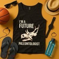 IM A Future Paleontologist Dinosaur Fossil Enthusiast Tank Top thumb 4