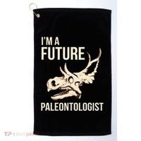 IM A Future Paleontologist Dinosaur Fossil Enthusiast Golf Towel thumb 0