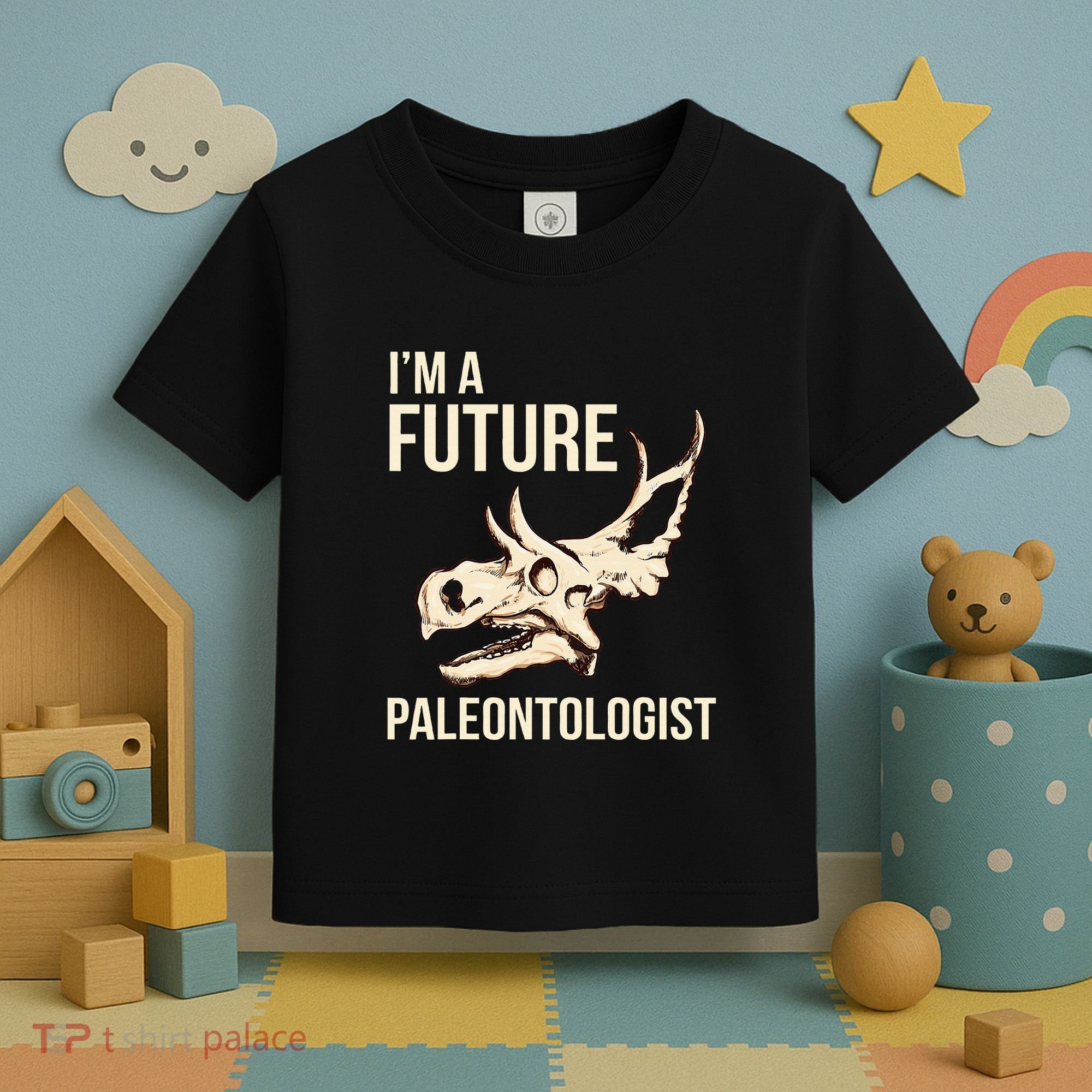 IM A Future Paleontologist Dinosaur Fossil Enthusiast Toddler T-Shirt