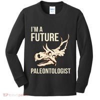 IM A Future Paleontologist Dinosaur Fossil Enthusiast Kids Long Sleeve Shirt thumb 0
