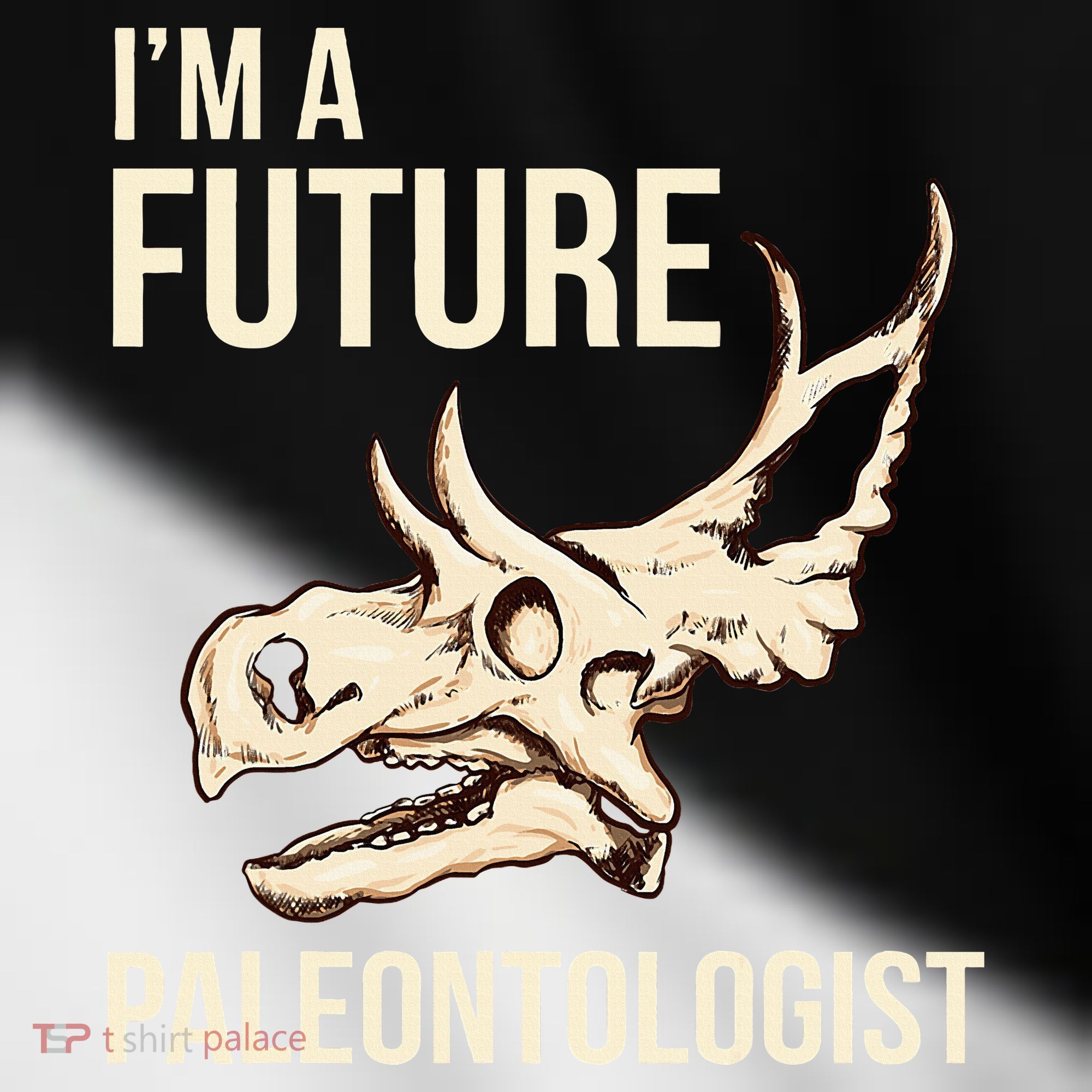 IM A Future Paleontologist Dinosaur Fossil Enthusiast Toddler Fine Jersey T-Shirt