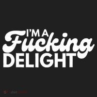I'm A Fucking Delight Funny Sarcasm (on back) Tumbler thumb 3