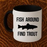Ish Around Find Trout Coffee Mug thumb 2