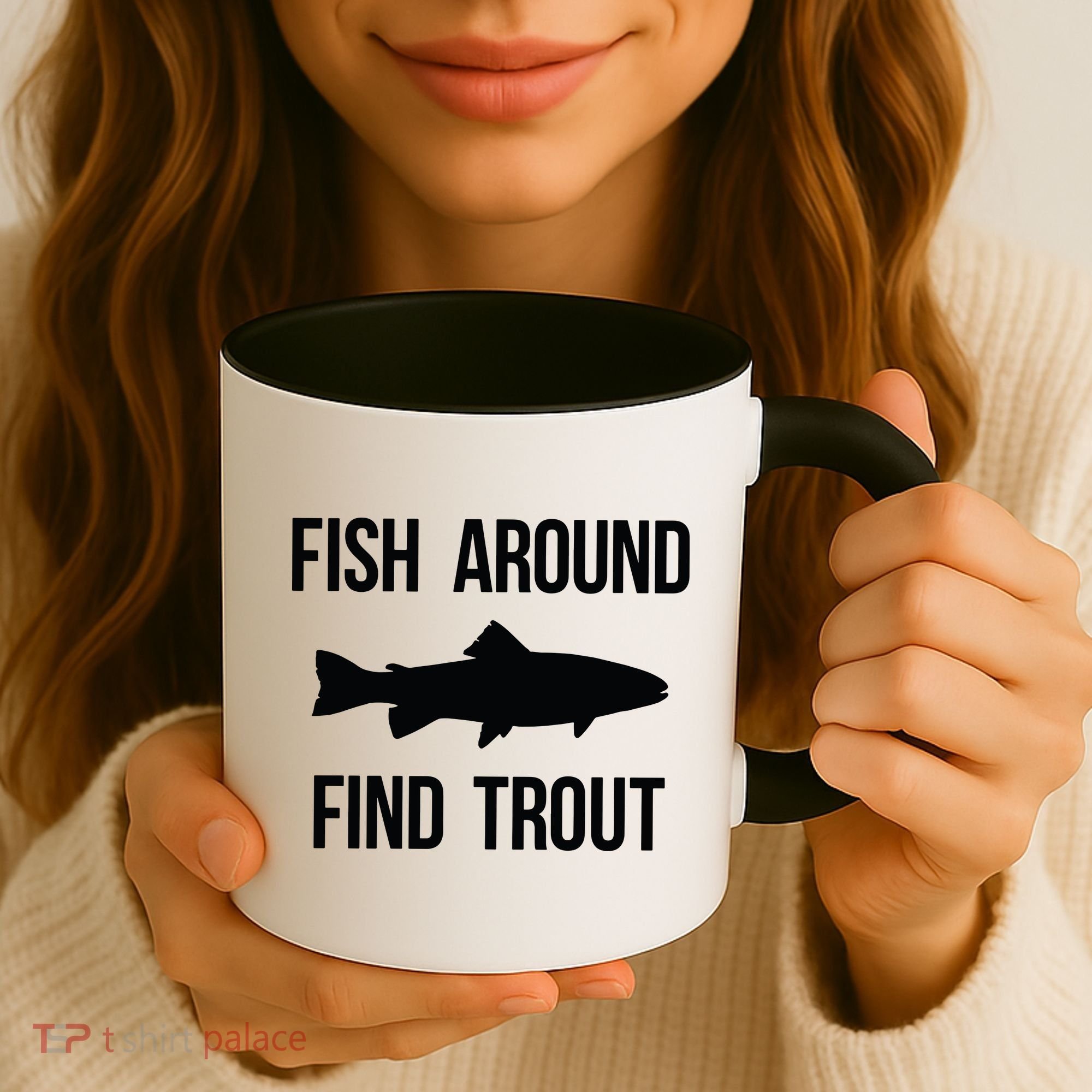 Ish Around Find Trout Coffee Mug