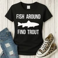 Ish Around Find Trout Women's T-Shirt thumb 3