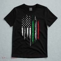 Italian American Flag Combo Italy USA Italia Patriotic Gift T-Shirt thumb 5