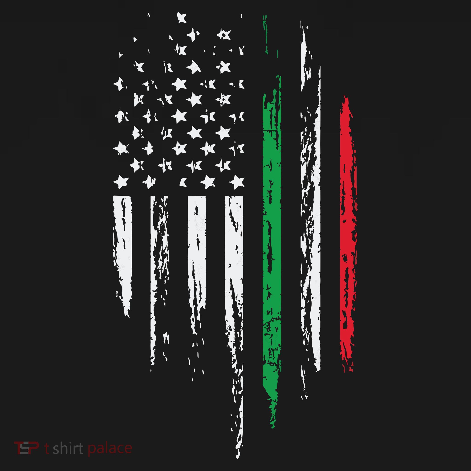 Italian American Flag Combo Italy USA Italia Patriotic Gift Baby Bodysuit