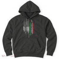 Italian American Flag Combo Italy USA Italia Patriotic Gift Hoodie thumb 0